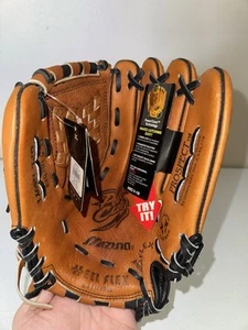 Mizuno Jugend Baseball Handschuh Größe 11,5 RHT Prospect Vollnarbenleder leicht hellbraun - Bild 1 von 6