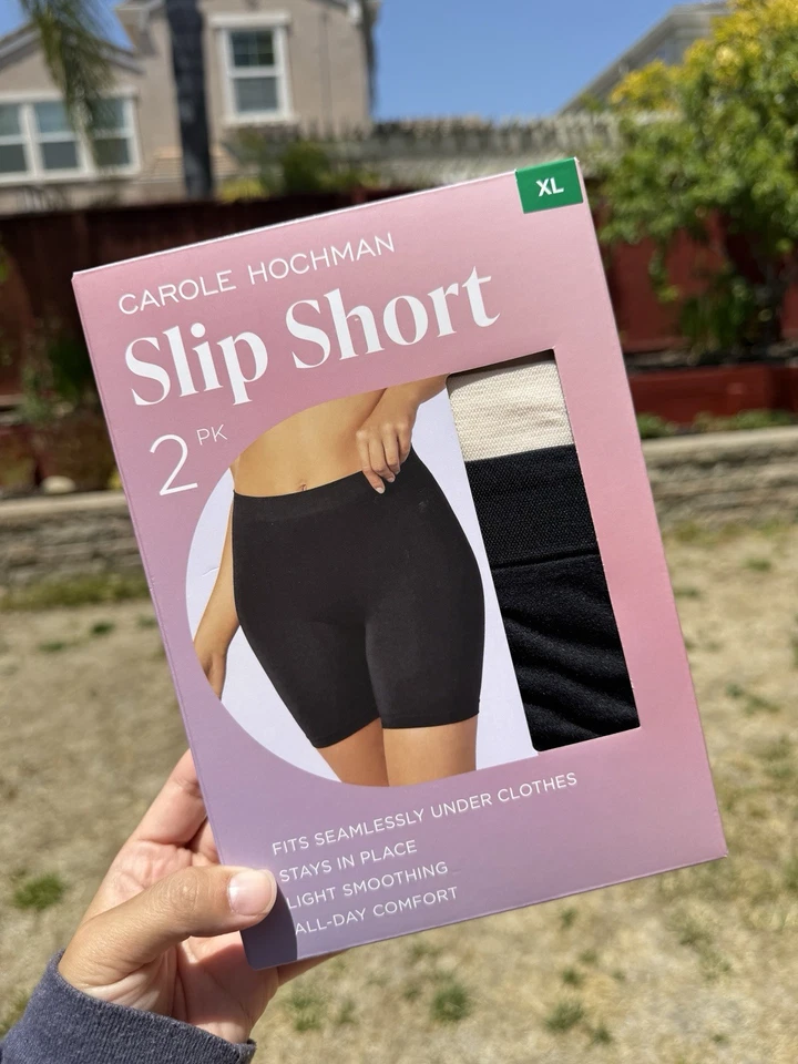 Pantalón corto sin cordones Carole Hochman para mujer, paquete de 2-XL (nuevo) Foto 1 de 4