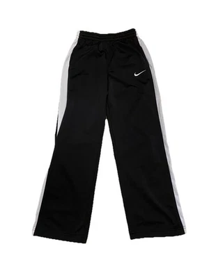 Nike Black/White  Joggers Sweatpants for Girls Size M - Image 1 of 4