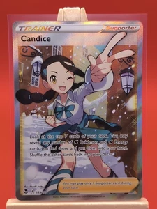 Candice 189/195 Silver Tempest Full Art Supporter Ultra Rare Pokemon Card * New - Picture 1 of 14