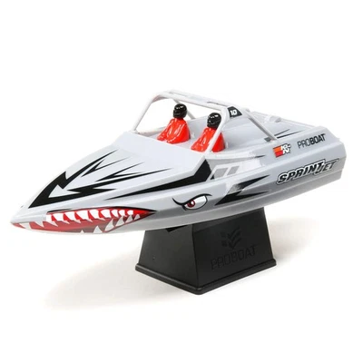 Pro Boat Sprintjet 9" Self-Righting Deep-V Jet Boat Brushed RTR Ready to Run ... - Image 1 of 4