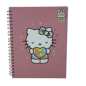 Hello Kitty By Sanrio Special Collection Pink Spiral Notebook 160 Lines Pages  - Picture 1 of 11