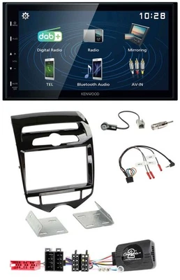 Kenwood 2DIN Bluetooth Lenkrad USB DAB Autoradio für Hyundai ix20 ab 10 autom. K - Bild 1 von 4
