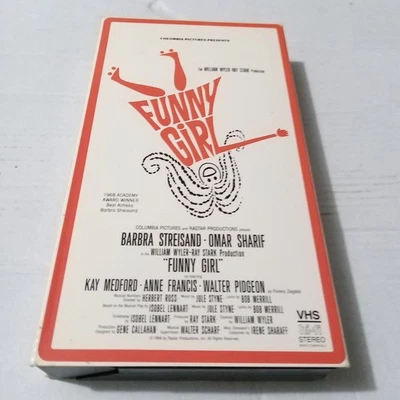 Funny Girl (VHS, 1997) Barbara Streisand Omar Sharif  - Image 1 of 3