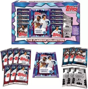 2024 Topps Flagship Collection SUPER Factory Sealed Box - beide Serie 1 & 2 + BONUS! - Bild 1 von 4