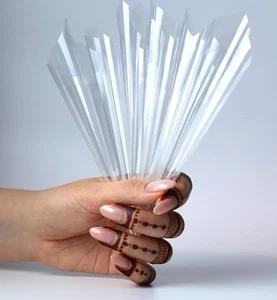 20 conos de henna vacíos | 20 conos preenrollados hechos a mano, transparentes - Imagen 1 de 8