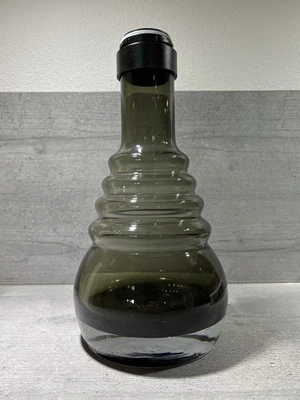 Shisha Bowl Glas Grau Hochwertig Schwer Vase - Bild 1 von 4