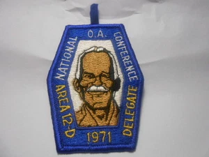 AREA CONCLAVE 12-D 1971 NAZIONALE O.A. DELEGATO CONFERENZA CCL25 - Foto 1 di 1