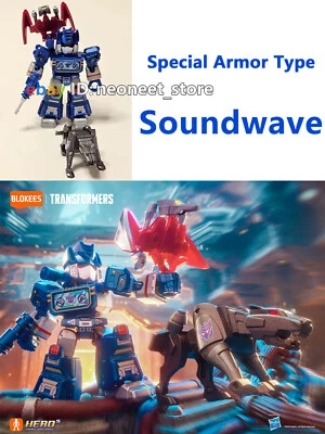 Blokees Transformers G1 Soundwave Tipo Armadura Especial Figura de Acción Modelo Kit Juguete Foto 1 de 4