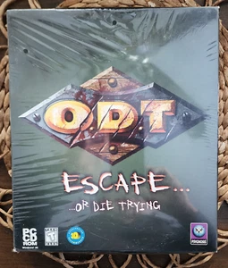 O.D.T. Escape or Die Trying (PCCD) New US Retail Big Box Sealed - Box Distressed - Picture 1 of 6