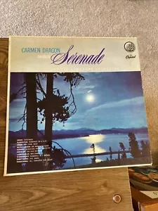 Carmen Dragon Conducts Serenade LP Capitol FDS PAO-8413 Mono - Picture 1 of 4