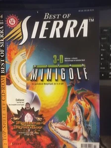 BEST OF SIERRA NR 11 - 3-D ULTRA MINIGOLF & RETURN TO KRONDOR - 2 PC SPIELE NEU - Bild 1 von 2