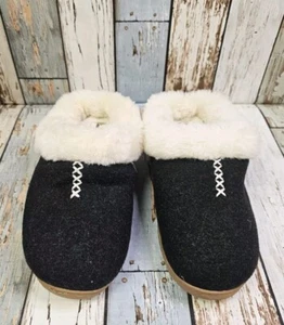Dearfoams Women's Slippers  Memory Foam (Black, M7-8) NWOB - Picture 1 of 5