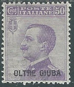 1925 OLTRE GIUBA EFFIGIE 50 CENT MH * - RF36-5 - Picture 1 of 1