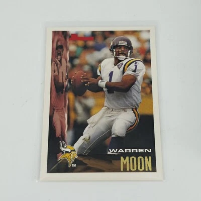 1995 Bowman #275 Warren Moon Minnesota Vikings - Image 1 of 2