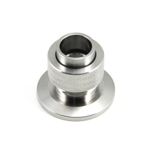 KF Quick Mounting Vacuum Gauge Base with Fluorine O-ring Vacuum  - Picture 1 of 5