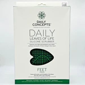 DAILY CONCEPTS DAILY LEAVES OF LIFE SILICONE (FEET) SCRUBBER - Picture 1 of 6