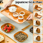 Japanese Style Plate Home Dried Fruit Snack Dessert Plate Tea Tray Serving Dish