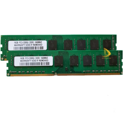 Nur für AMD 2x 16 GB 2Rx4 PC3-12800 DDR3 1600 MHz Desktop-Speicher RAM CL11 1.5V - Bild 1 von 4