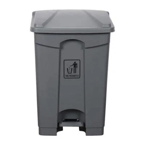 NEW Cleanlink Rubbish Bin With Pedal Lid 68L - Grey *AU STOCK* - Picture 1 of 1