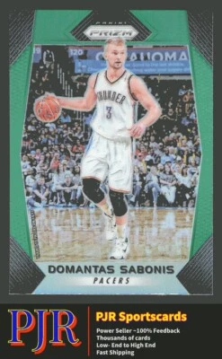 2017 Panini Prizm #228 Domantas Sabonis  Green Indiana Pacers - Image 1 of 2
