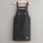 Waterproof Dining Aprons Oilproof Cooking Smock Chef Home Kitchen Aprons  Bbq