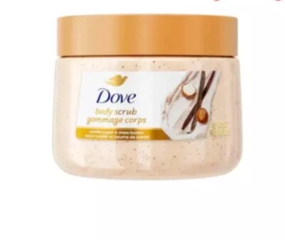 Dove Body Scrub, Exfoliate and Nourish Skin, Vanilla 15 Oz - Image 1 of 4