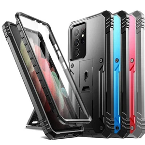 Kickstand Phone Case Fit Galaxy Note 8/9 Galaxy S23 Ultra S22 S22 Plus Cover - Picture 1 of 45