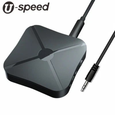 2 in 1 Bluetooth Transmitter Receiver Wireless Stereo Adapter for TV Car Audio - Image 1 of 4