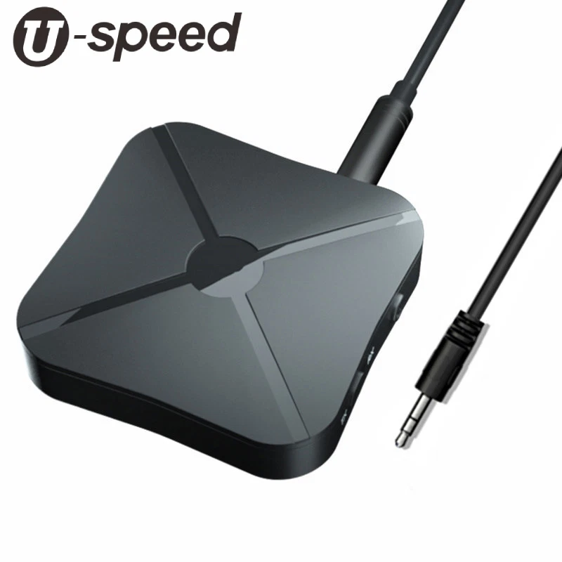 2 in 1 Bluetooth Transmitter Receiver Wireless Stereo Adapter for TV Car Audio - Image 1 of 4