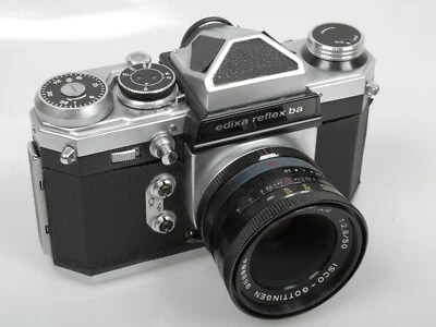 edixa reflex ba + EDIXA-ISCOTAR 2,8/50 2,8/50 + viseur prisme fermeture pas ok - Photo 1/4