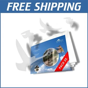 Reflective Anti-Collision Bird Window Stickers - 17 Silhouettes Set for Safety - Picture 1 of 9