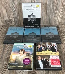 Downton Abbey Seasons 1 - 6 Complete + Motion Picture DVD Romance British Drama - Picture 1 of 24
