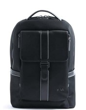 ZAINO Nava courier pro zaino organizzato 2 comparti, porta pc BLACK CP073N