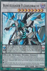 (114) Drago Ali Occhi Colorati DIFO-DE098 Super Rara Dimensione Forza Yugioh - Foto 1 di 1