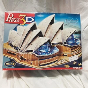 Puzz3D Wrebbit 1017 piece Sydney Opera House Jigsaw Preloved Free Post Aust - Picture 1 of 9