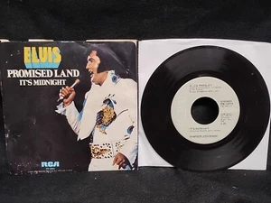 Elvis Presley It's Midnight / Promised Land 45 RPM RCA Victor PB-10074 1974 grey - Picture 1 of 5