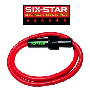 Heavy Duty 6 GAUGE FUSE HOLDER WITH 6GA RED WIRE LOOP & FREE 50 AMP AGU FUSE NEW - Picture 1 of 1