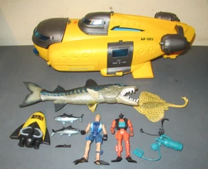 Animal Planet Deep Sea Yellow Submarine AP-283 e Sea Life giocattolo - Foto 1 di 9