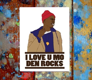 Tyrone Biggums Happy Valentine's Day I Love You Greeting Card The Chappelle Show - Picture 1 of 1