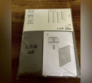 Ikea Vivan 57x98.5 Gray 2 Panels Grey Curtains - Picture 1 of 4