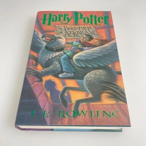 Harry Potter and the Prisoner of Azkaban First American Edition 1999 Hardcover - Afbeelding 1 van 4