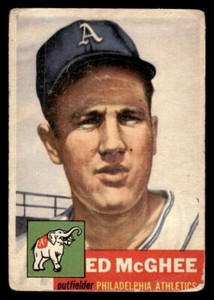 1953 Topps #195 Ed McGhee Low to Mid Grade