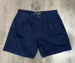 Vintage Nike Golf Shorts Blau 40 Herren Freizeit Chino 2001 Neu NOS - Bild 1 von 7