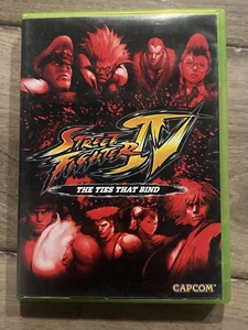 Street Fighter IV: The Ties That Bend (Xbox 360, 2009) CIB WITH SOUNDTRACK - Picture 1 of 8