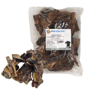 Lamb Lung Sticks/Jerky Dog Treat Chew High protein Low fat Air Dried Chews - Picture 1 of 6