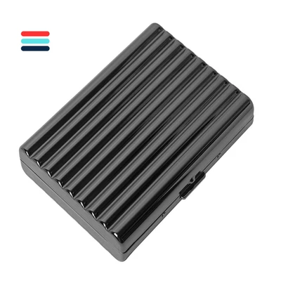 Metall-Zigarettenetui | 18er 100mm | Federclip-Design - Bild 1 von 4