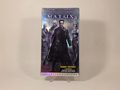 The Matrix (VHS, 1999) Factory Sealed Collector’s Edition Keanu Reeves NEW - Image 1 of 4