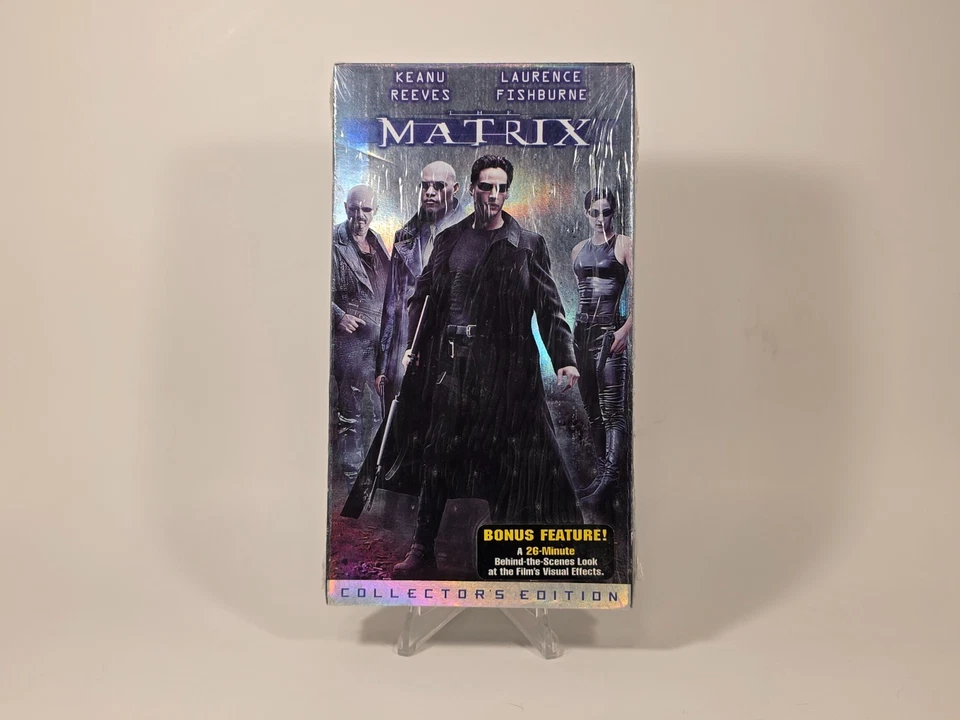 The Matrix (VHS, 1999) Factory Sealed Collector’s Edition Keanu Reeves NEW - Image 1 of 4