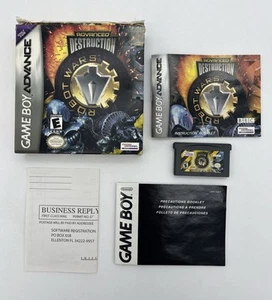 Robot Wars: Advanced Destruction - Nintendo Game Boy Advance Complete CIB RARE!! - Picture 1 of 17